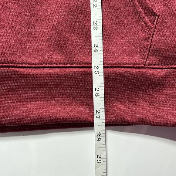 Adidas Climawarm Red Hoodie Pullover Sweatshirt DH9012 Size: M - Picture 10 of 14